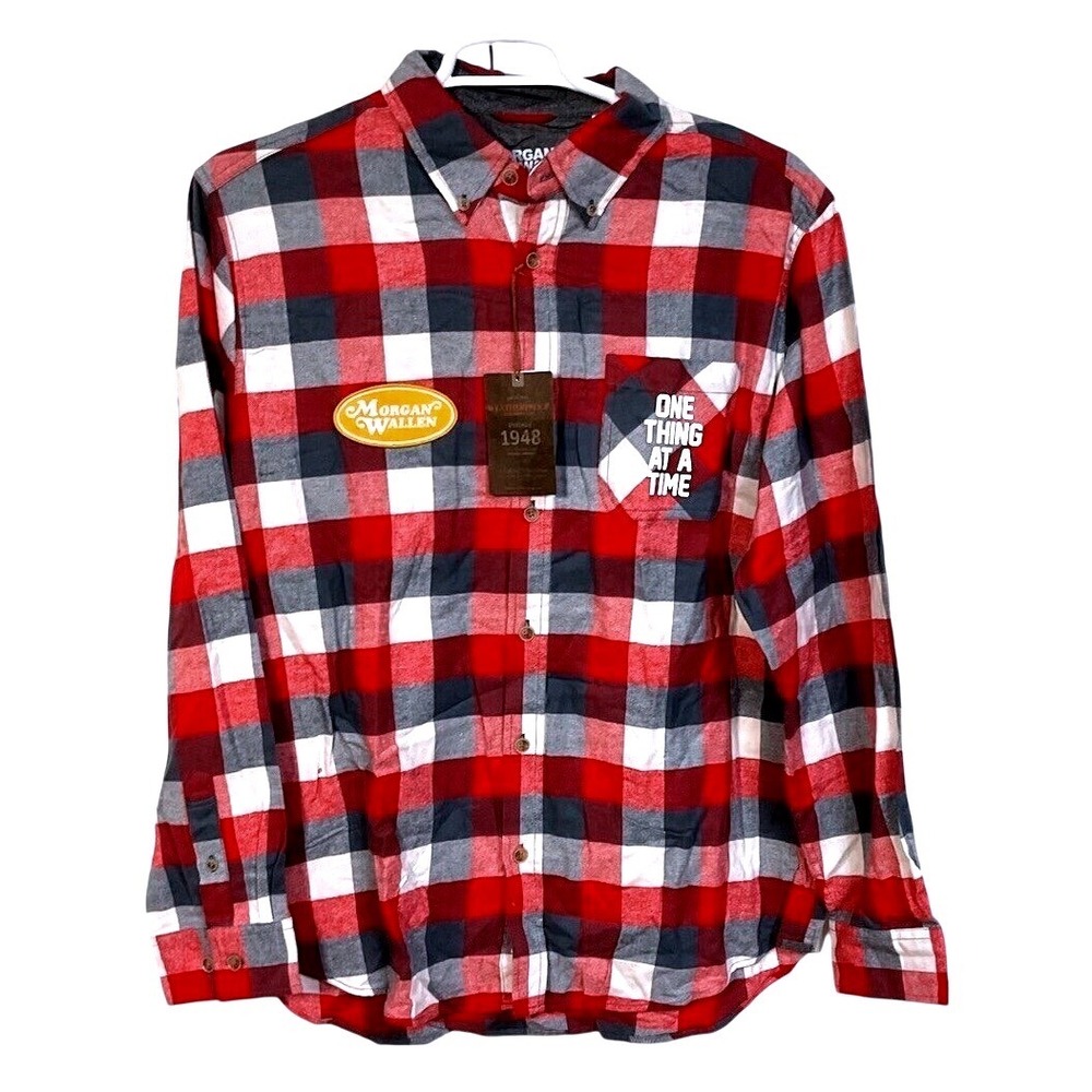 Morgan Wallen - One Thing At A Time‎ River Flannel - XL
